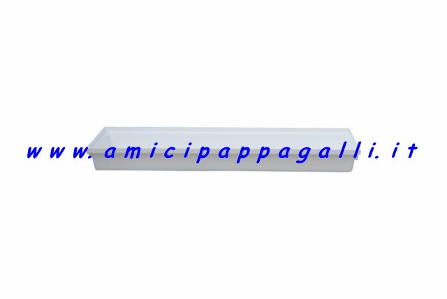 fondo in plastica cm 55 per gabbia da 55 cm domus molinari, per uccelli, canarini, esotici e pappagalli
