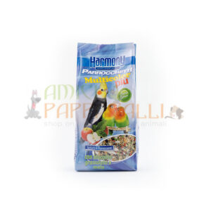 harmony parrocchetti multicolor più miscela di semi per tutti i parrocchetti