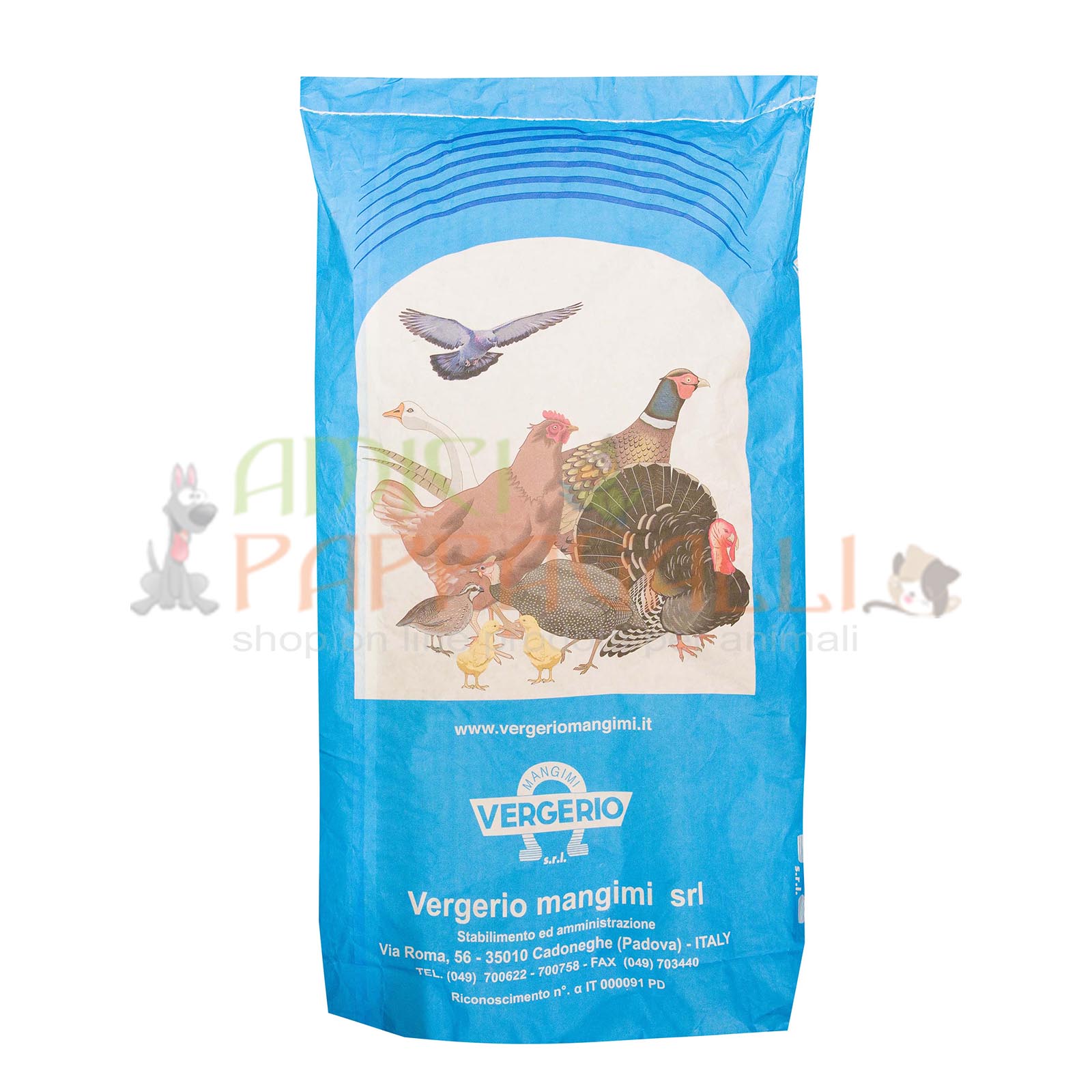 8 Mangime per Avicoli e selvaggina 25kg