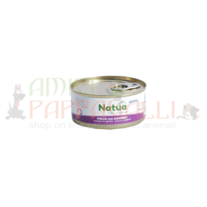 natua pollo con gamberi 150g cane