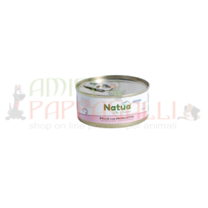 Natua Pollo con prosciutto 150g per cane