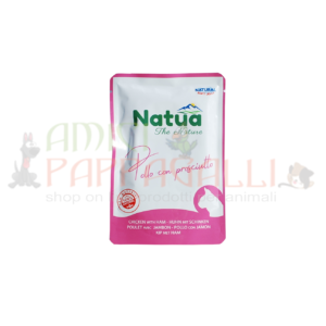 natua pollo con prosciutto jelly 70g umido gatto