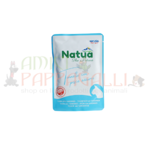 natua tonnetto con pesce azzurro alimento umido gatti adulti