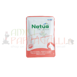 natua tonnetto con salmone cibo umido gatto adulto