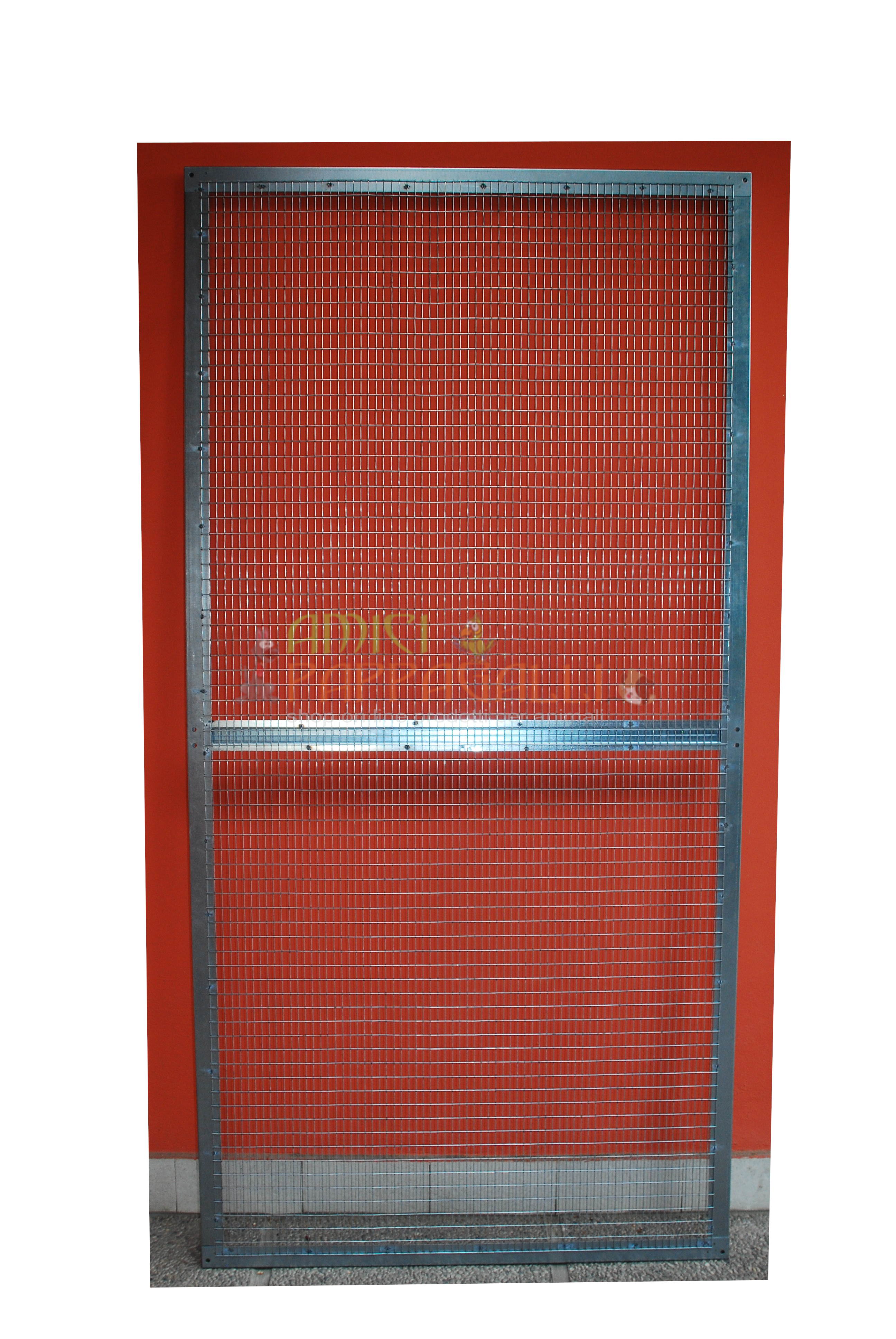 pannello componibile 100x200 rete 12x12 per pappagalli